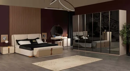 Product img 1, Olinda 6 Kapaklı Yatak Odası Takımı